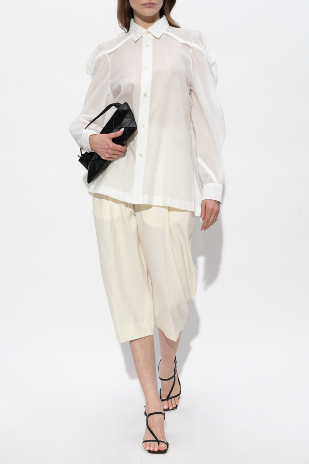 Issey Miyake Shorts with a waist slit | Women's | Vitkac